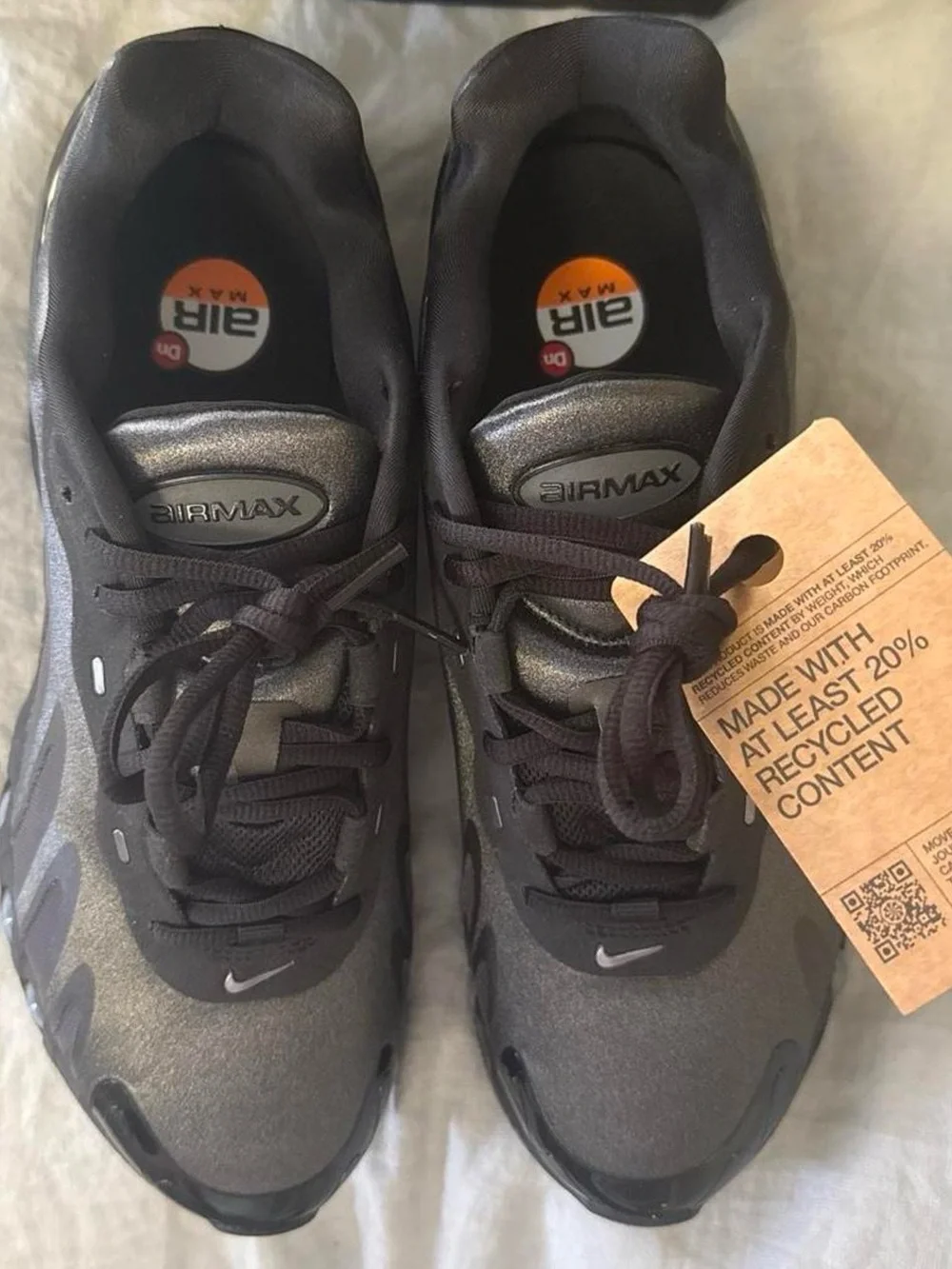 Nike Air Max DN8 black / metallic dark grey new in box $200 retail